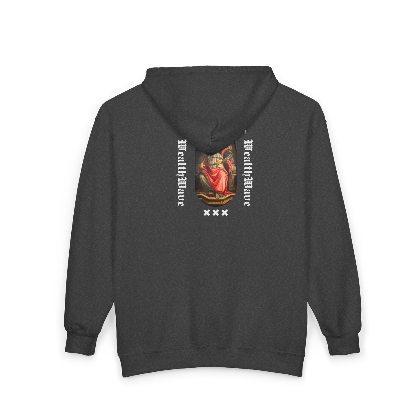 Wealth Wave Religious Madonna Zip Up Hoodie