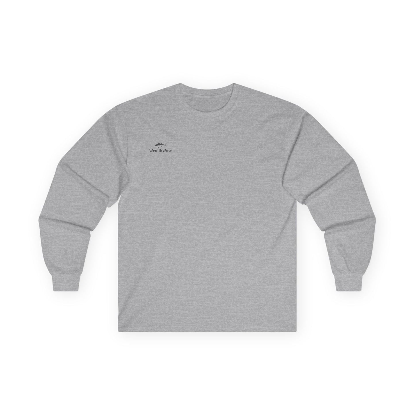 WealthWave Fishing Logo Long Sleeve Tee