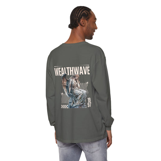 Wealthwave Angel Graphic Long Sleeve Tee