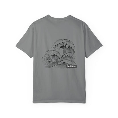 Fish Wave Japanese Ocean Tee