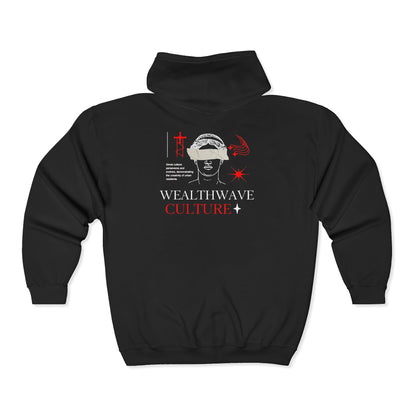 Wealthwave Culture Zip Hoodie