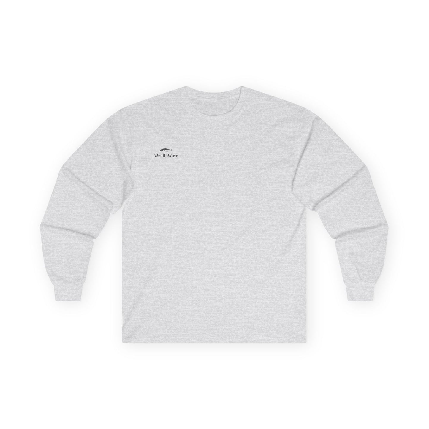 WealthWave Fishing Logo Long Sleeve Tee