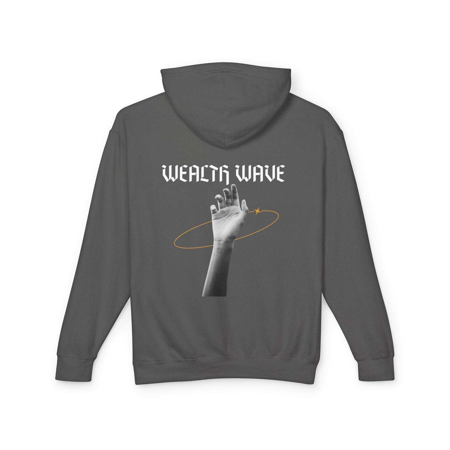 Wealth Wave Saturn Hand Hoodie