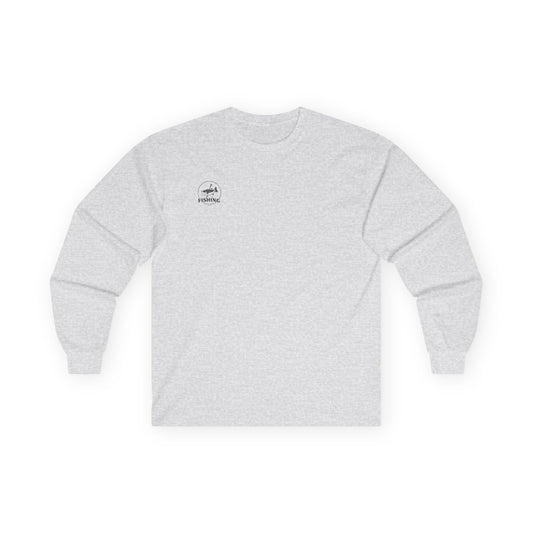 Fish Wave Fishing Badge Long Sleve