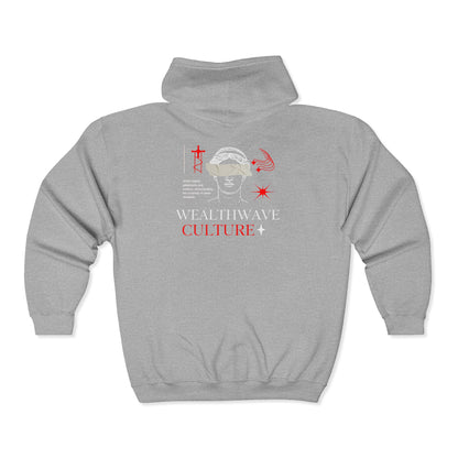 Wealthwave Culture Zip Hoodie