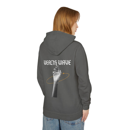Wealth Wave Saturn Hand Hoodie