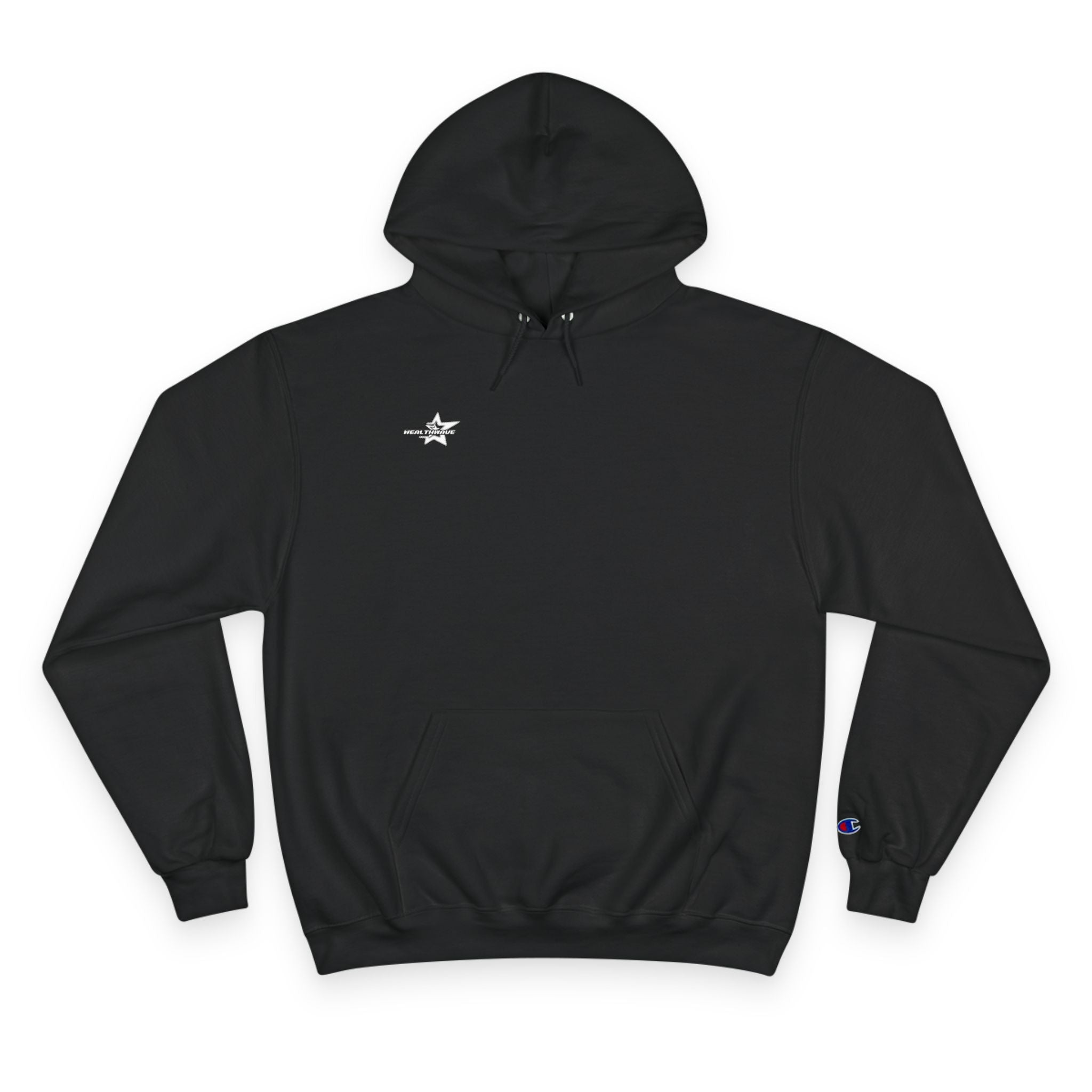 Champion Hoodie - WEALTHWAVE Statue Graphic Pullover