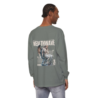 Wealthwave Angel Graphic Long Sleeve Tee