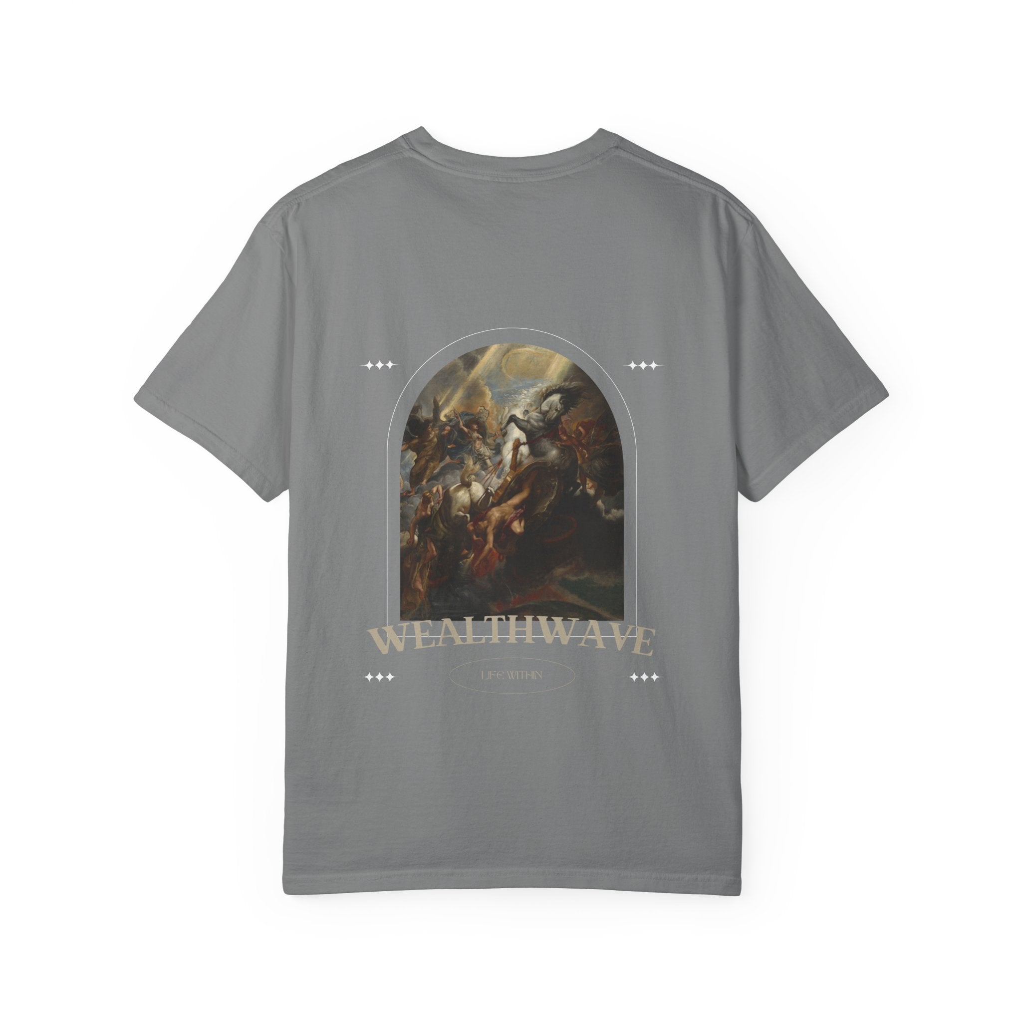 Wealthwave Graphic T-Shirt — Vintage Arch Renaissance Print