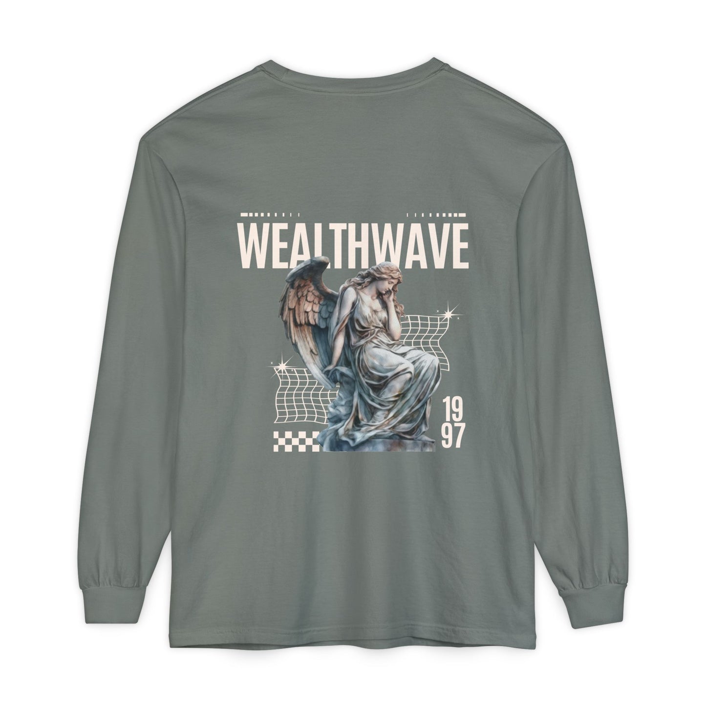 Wealthwave Angel Graphic Long Sleeve Tee