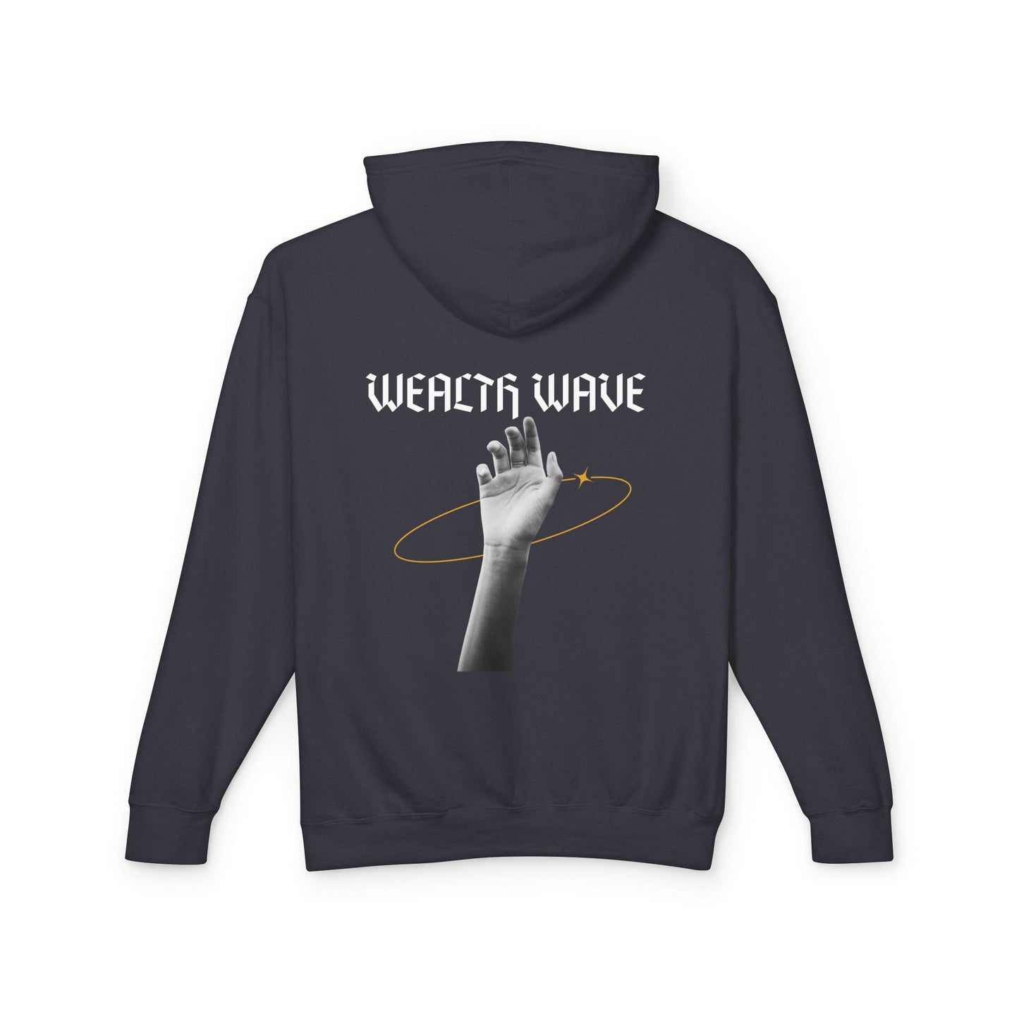 Wealth Wave Saturn Hand Hoodie