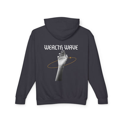 Wealth Wave Saturn Hand Hoodie