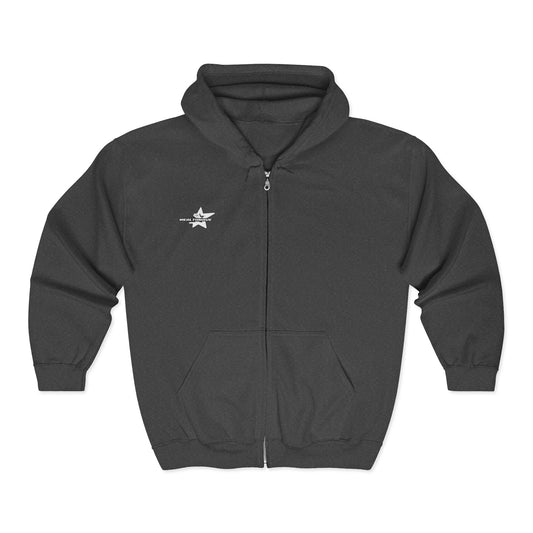 Wealth Wave Religious Madonna Zip Up Hoodie