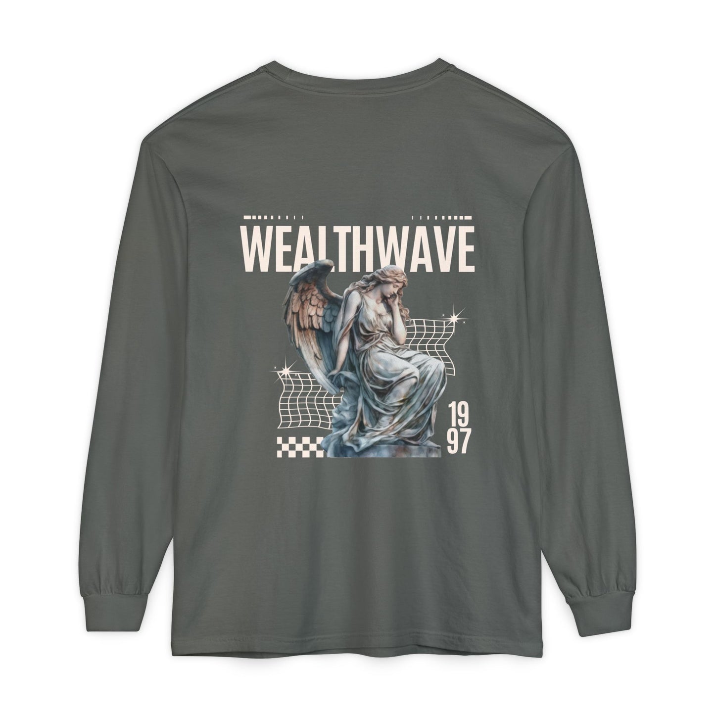 Wealthwave Angel Graphic Long Sleeve Tee