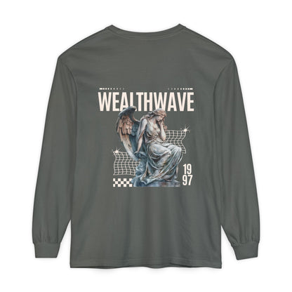 Wealthwave Angel Graphic Long Sleeve Tee