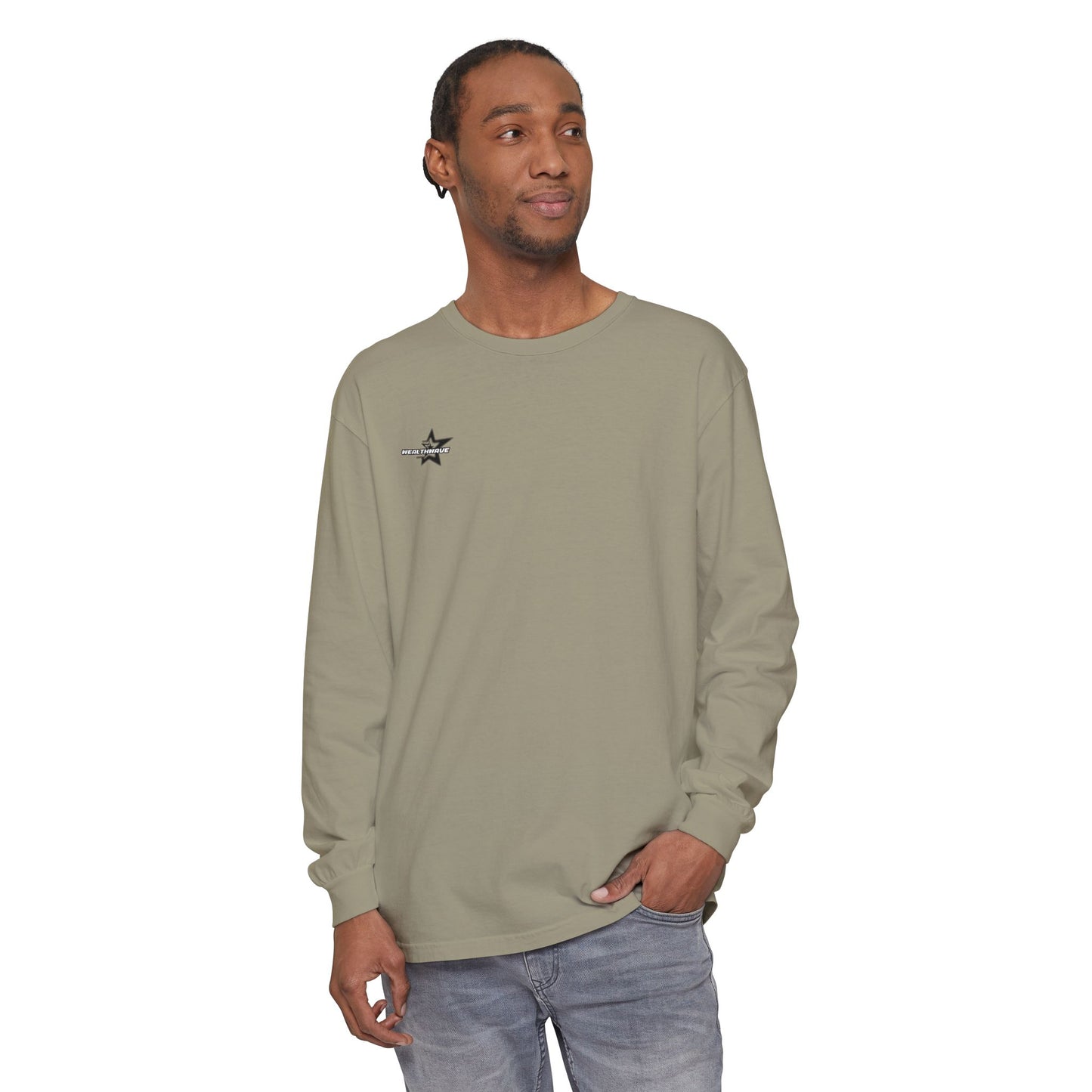 Wealthwave Angel Graphic Long Sleeve Tee