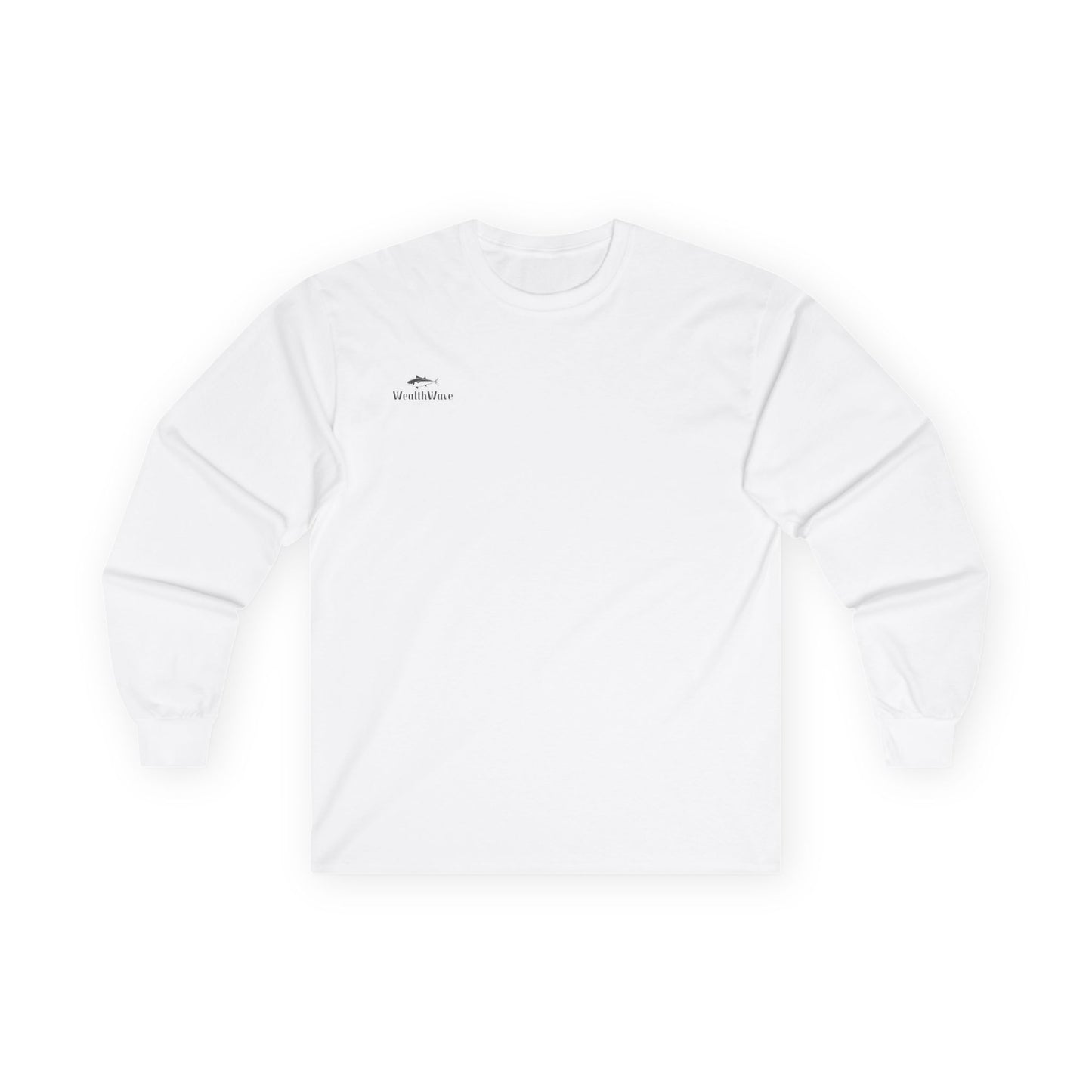 WealthWave Fishing Logo Long Sleeve Tee